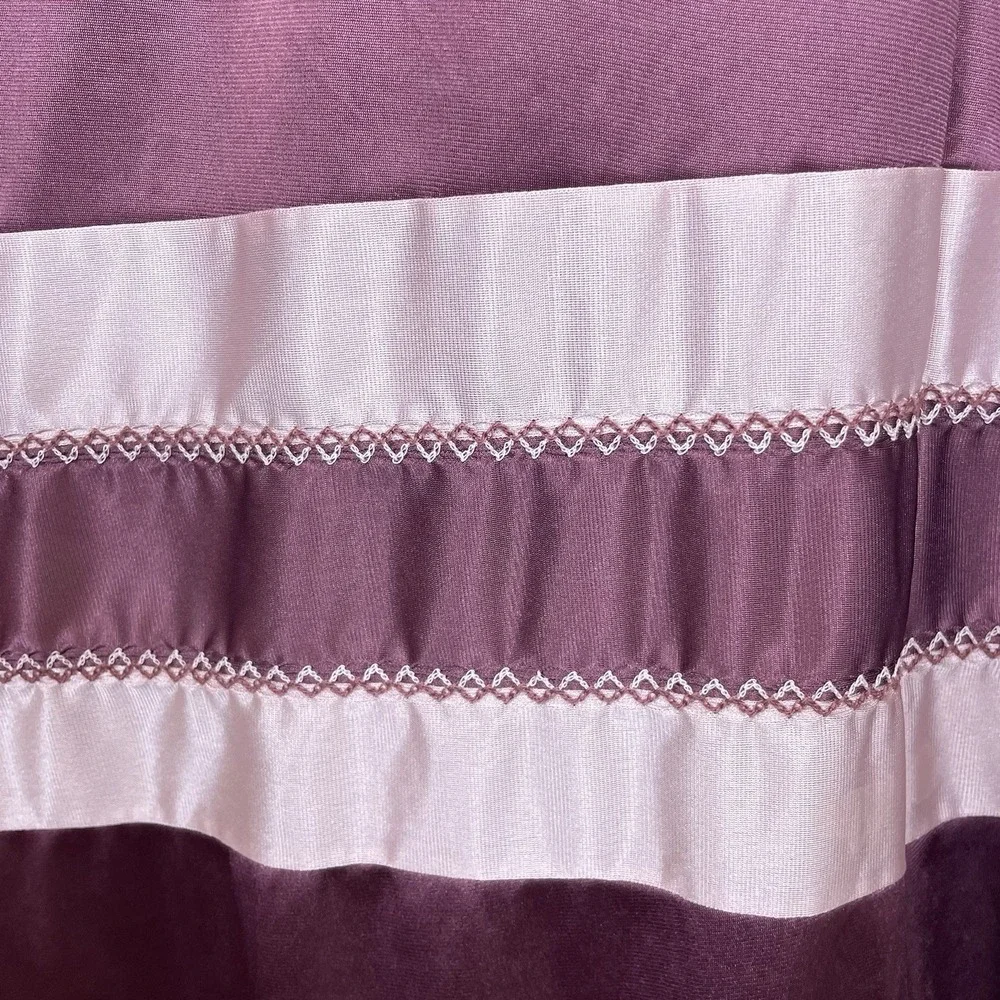 Vintage Vassarette Juniors‎ Bathrobe and Night Gown Set Size 7 Junior Milkmaid